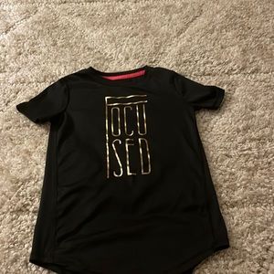 Athletic shirt for young girls